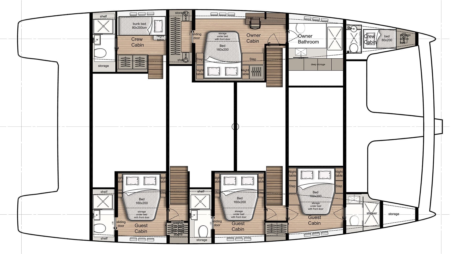 YACHT LAYOUT